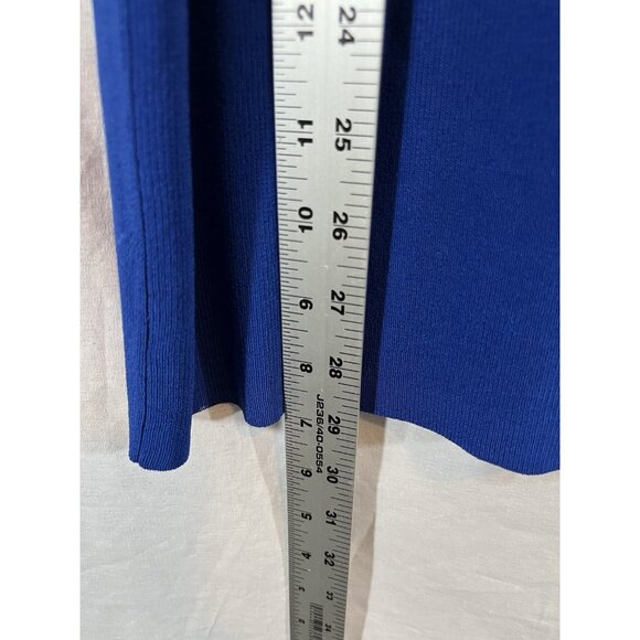 Lane Bryant Women's Blue 18/20 Rayon Crew Neck Tank - Picture 6 of 6